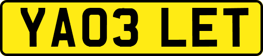 YA03LET