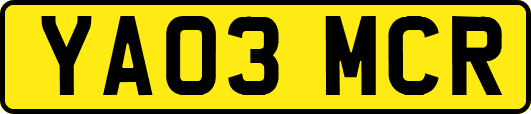 YA03MCR