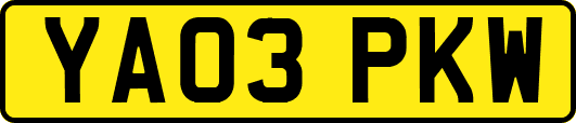 YA03PKW