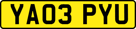 YA03PYU