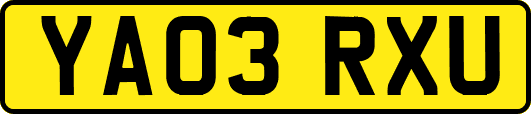 YA03RXU