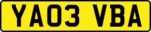 YA03VBA