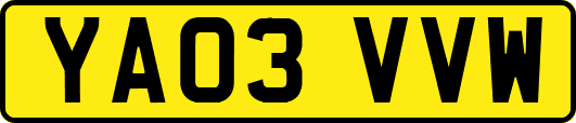 YA03VVW