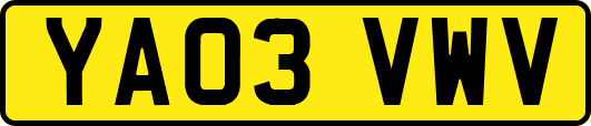 YA03VWV