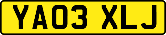 YA03XLJ