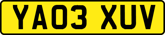 YA03XUV