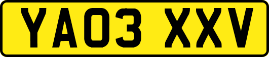 YA03XXV