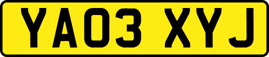 YA03XYJ