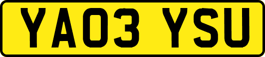 YA03YSU