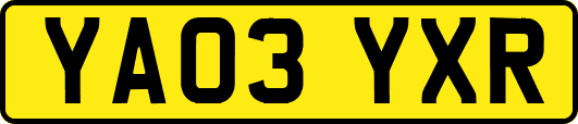 YA03YXR