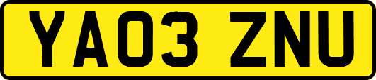 YA03ZNU