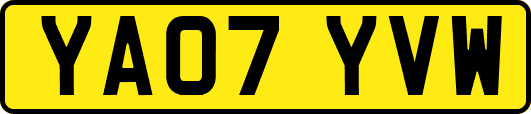 YA07YVW