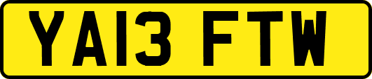 YA13FTW