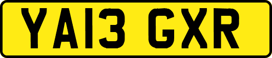 YA13GXR