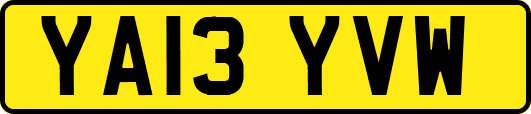 YA13YVW