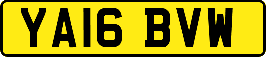 YA16BVW