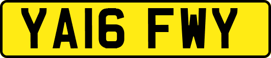 YA16FWY