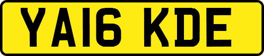 YA16KDE