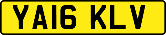 YA16KLV