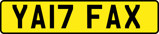 YA17FAX