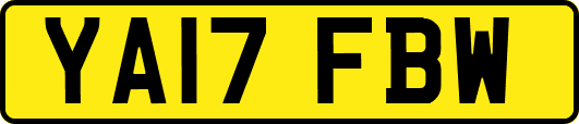 YA17FBW