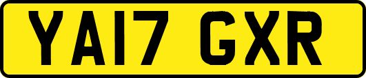 YA17GXR