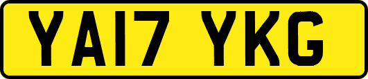 YA17YKG