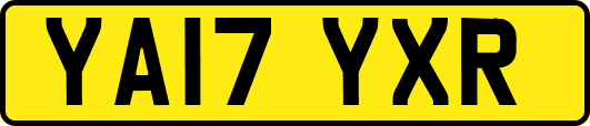 YA17YXR