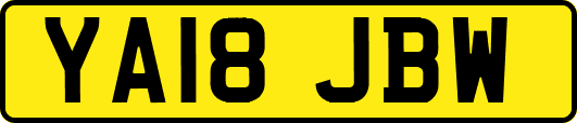 YA18JBW