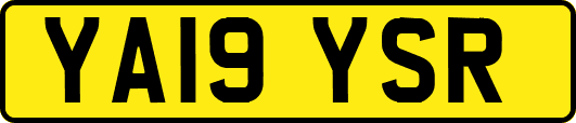 YA19YSR