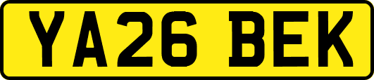 YA26BEK