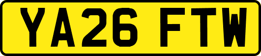 YA26FTW
