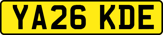 YA26KDE