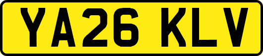 YA26KLV