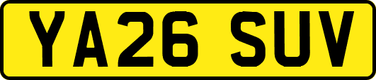 YA26SUV