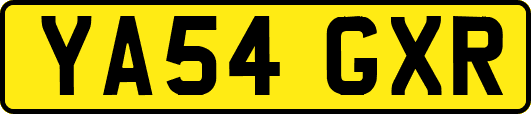 YA54GXR
