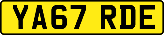 YA67RDE