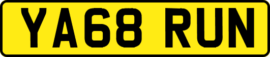 YA68RUN