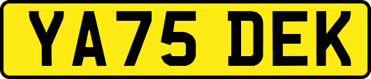 YA75DEK