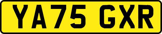 YA75GXR