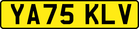 YA75KLV