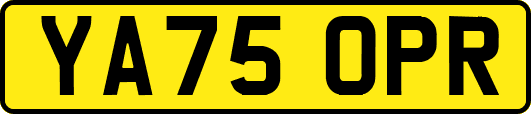 YA75OPR