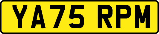 YA75RPM