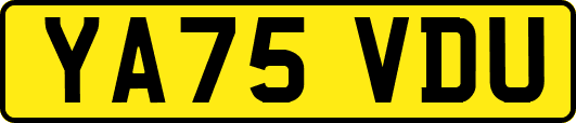 YA75VDU