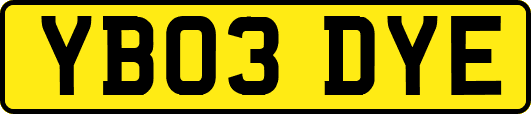 YB03DYE