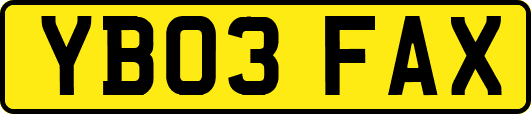 YB03FAX