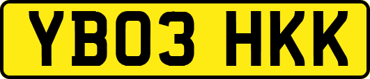YB03HKK