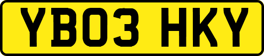 YB03HKY