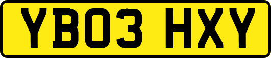 YB03HXY