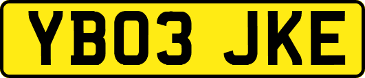 YB03JKE